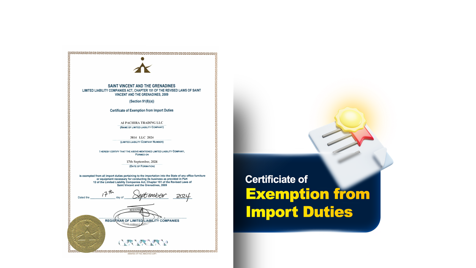 Cert Import Duties